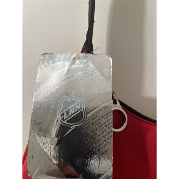 MVF Most Valuable Fan By Littlearth NHL Chicago Blackhawks Purse Handbag Red - Picture 5 of 13